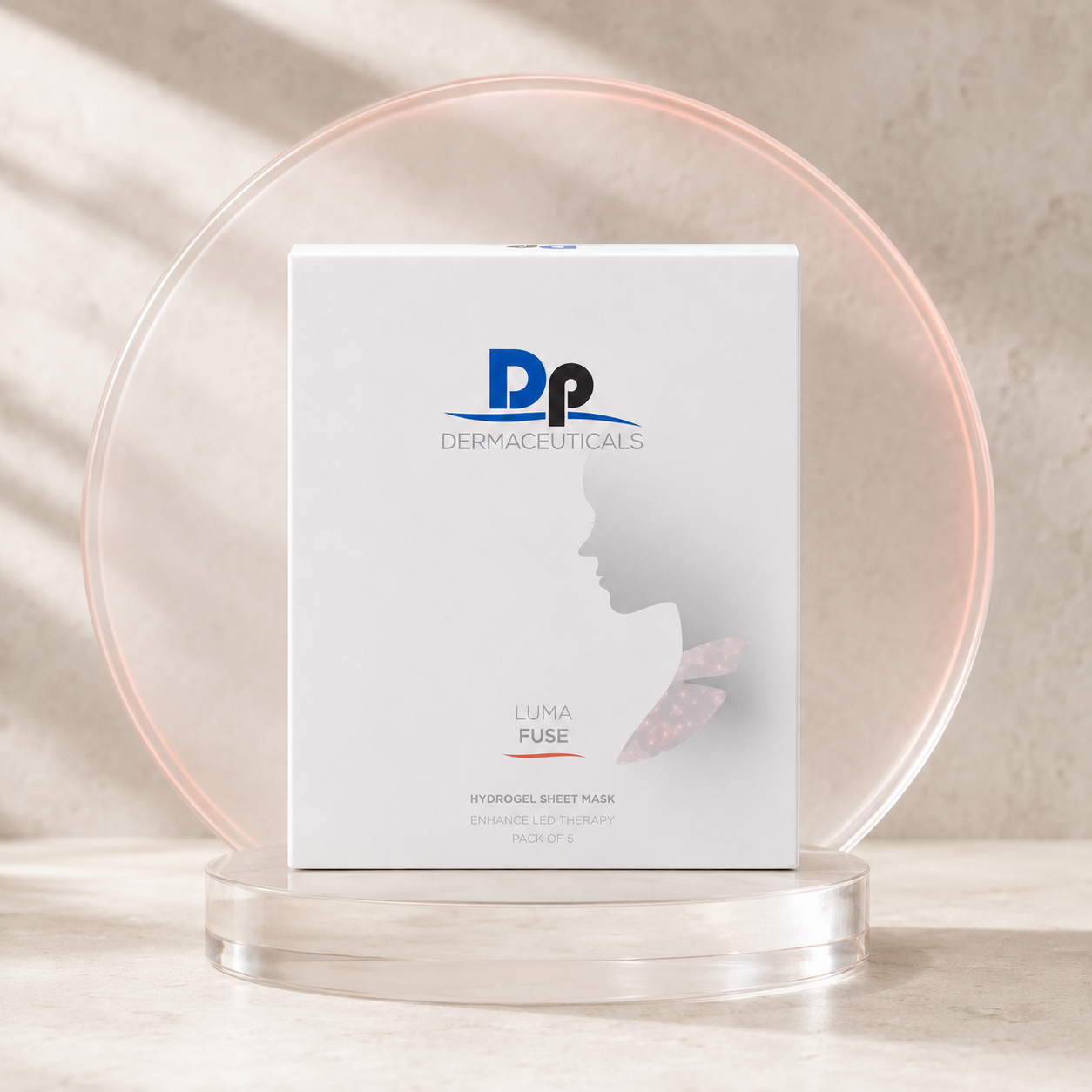 Lumafuse Hydrogel Neck Sheet Mask